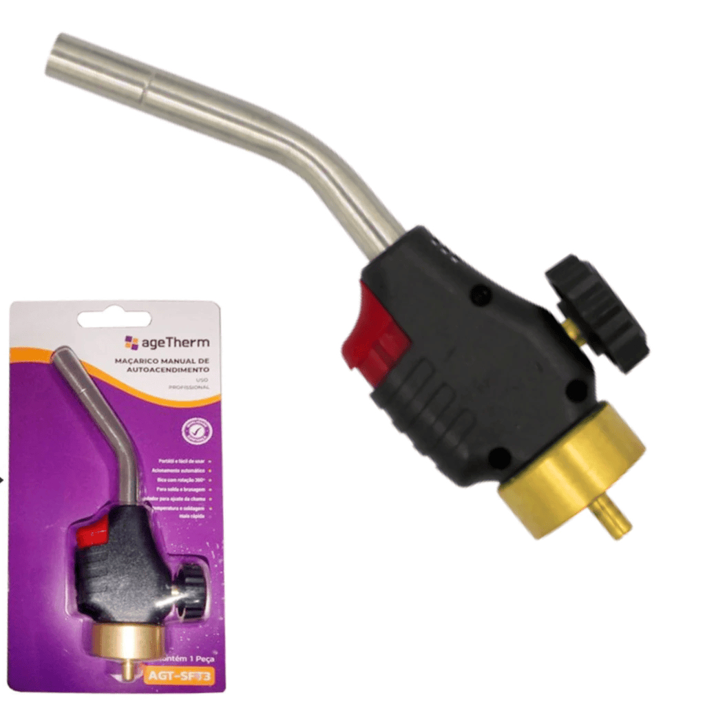 Maçarico Manual Automático Portátil - Fire Plus | Shopee Brasil