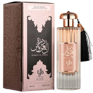 Perfume Arabe Al Wataniah Durrat Al Aroos EDP Feminino 85 ML em Oferta na Shopee