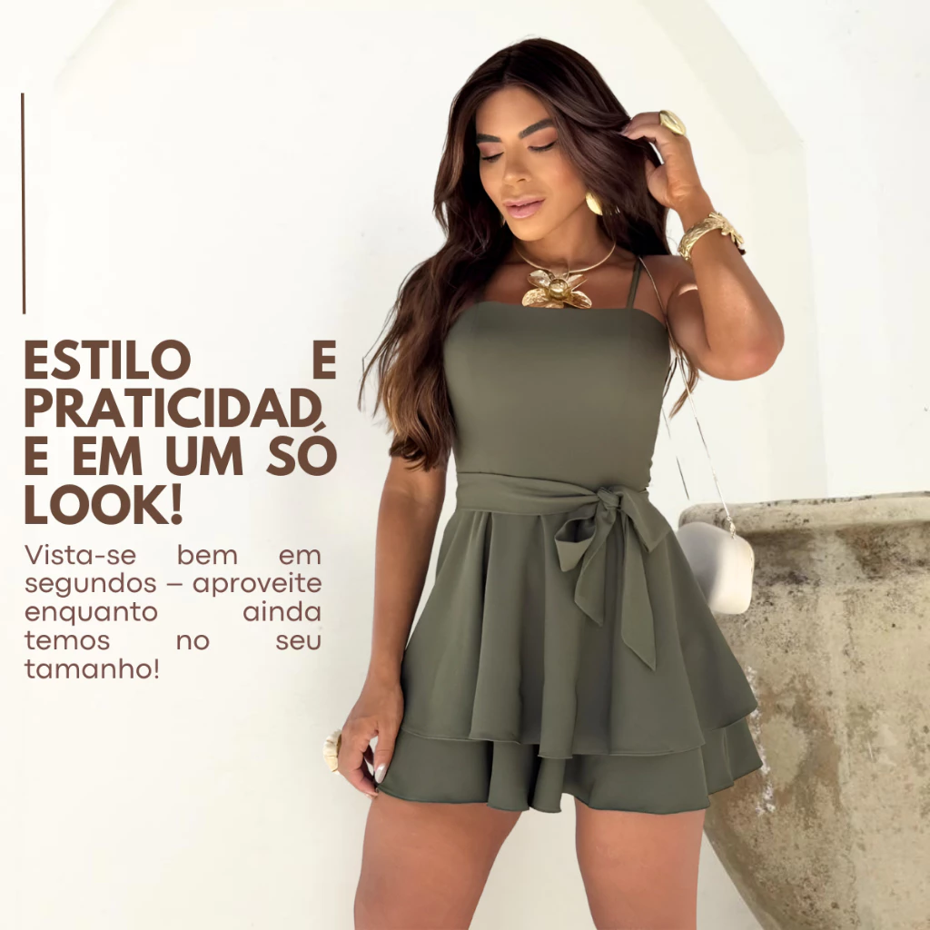 O macaquinho que virou queridinho do verão na Shopee – será que vale os R$82? 15 Macaquinho estilo blogueirinha casual - Shopee