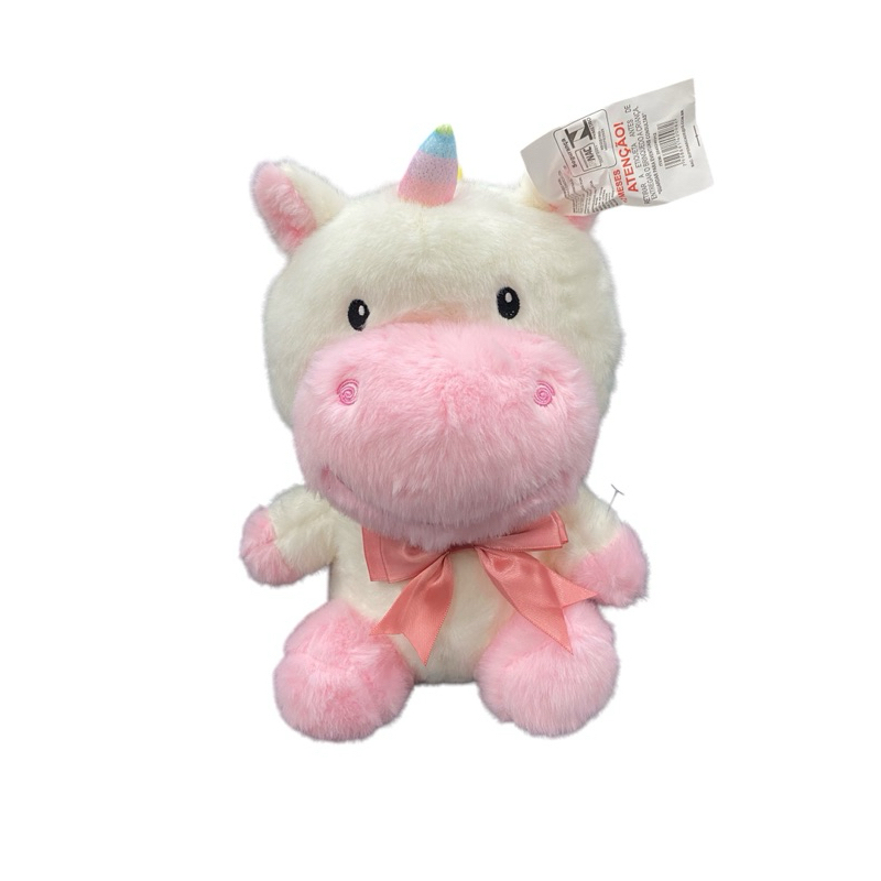 Urso de Pelúcia Unicórnio 20cm Extra macio | Shopee Brasil