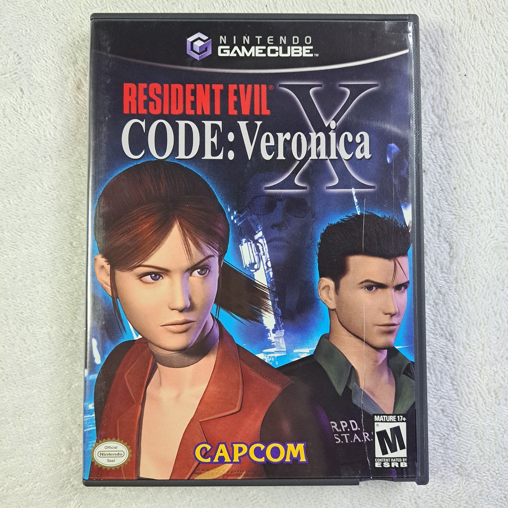 Resident Evil Code Veronica X Completo Nintendo Gamecube - Americano ...