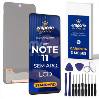 Tela Xiaomi MI Note 11 4G 11S Compatível Redmi Display Frontal Empórido do Celular Standard + Kit ferramentas em Oferta na Shopee