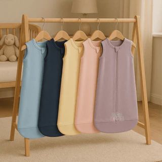 Saco de Dormir Bebê Casulo com Algodão Premium Pijama Manta Quentinha - Diversas Cores Disponíveis à Pronta Entrega