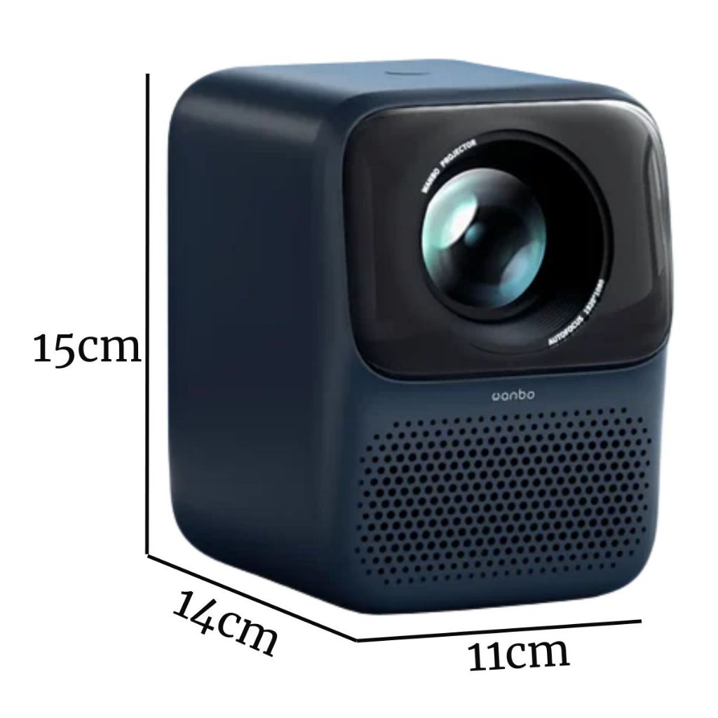 Projetor Mini Wanbo Proyector T2 Max New 450lm Digital Blue 127