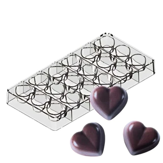 Forma Chocolate Bombom 20g Tábata Romero Coração Bluestar Lançamento em Oferta na Shopee
