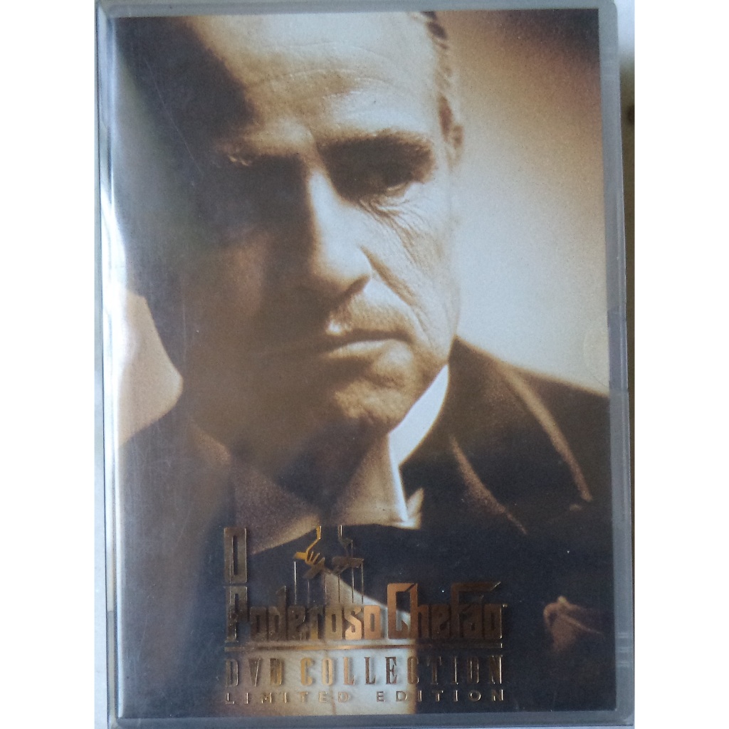 O Poderoso Chefão Dvd Collection Edição limitada 3 Dvds | Shopee Brasil