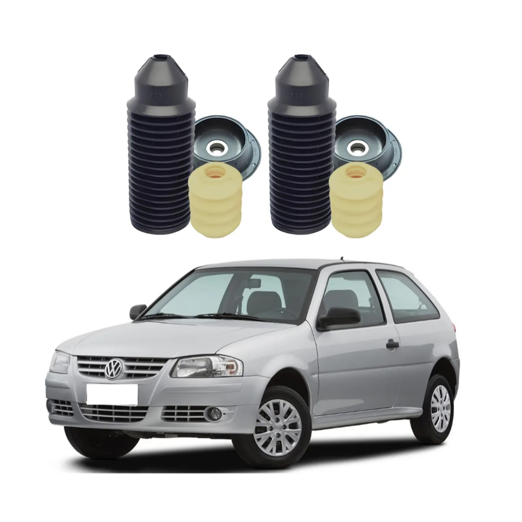 Kit Batente Amortecedor Dianteiro Gol Parati G3 G4 Axios | Shopee Brasil