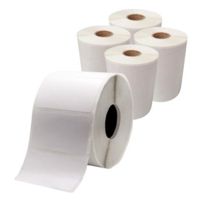 JZK 2 Rollos 1400 Piezas Etiquetas 55 Mm X 30 Mm Auto Adhesivo En Blanco Etiquetas Térmicas Para Impresora Térmica Directa Etiquetas Adhesivas Para Escribir En Frascos