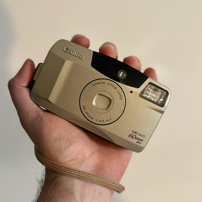 【動作確認済】 Canon SURE SHOT 60 G07-0625-4p Câmera Analógica Canon Sure Shot 60 Zoom FUNCIONANDO 100% | Shopee