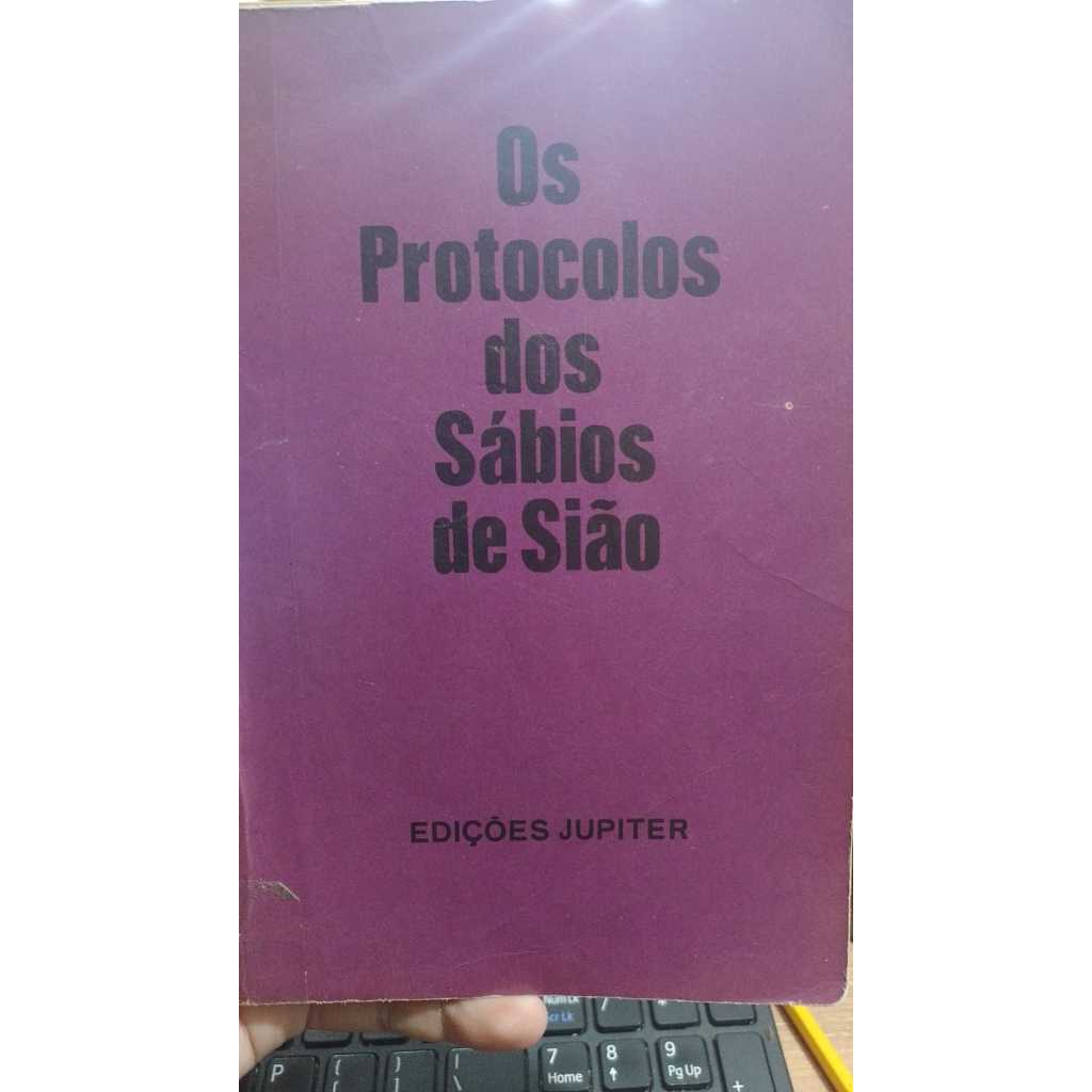 Os Protocolos dos Sábios de Sião | Shopee Brasil