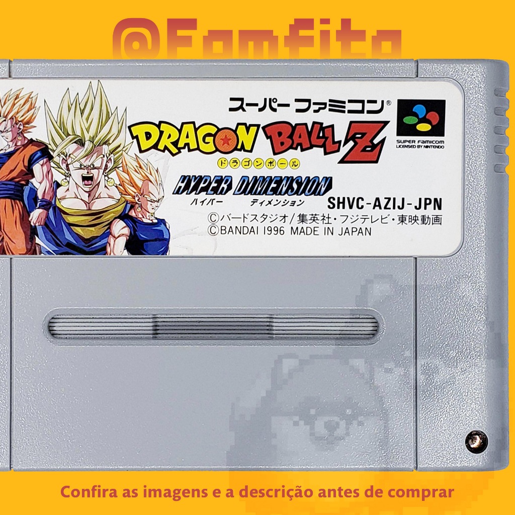 Dragon Ball Z: Hyper Dimension 🔥 Super Famicom Cartucho Original