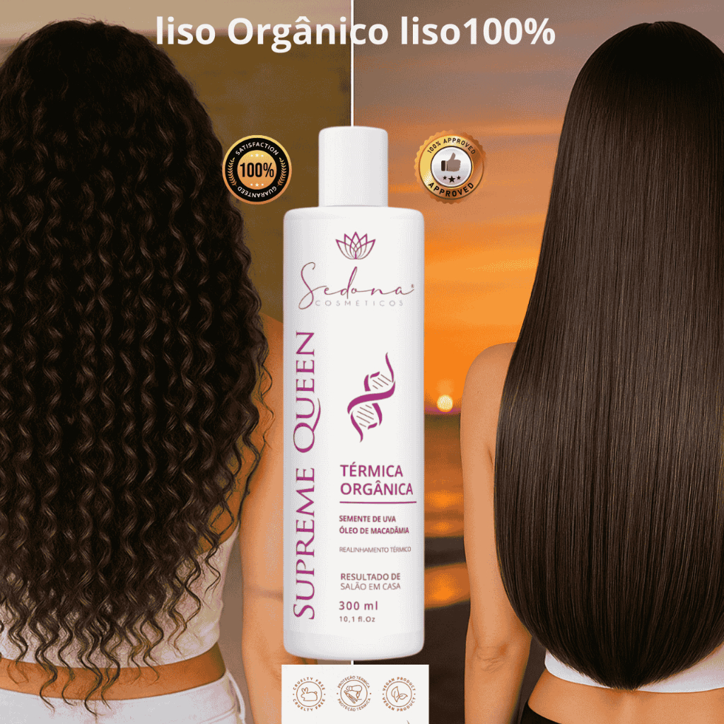 Progressiva Orgânica 300 ML Sem Formol LIso imediato Liso 100% organico ...