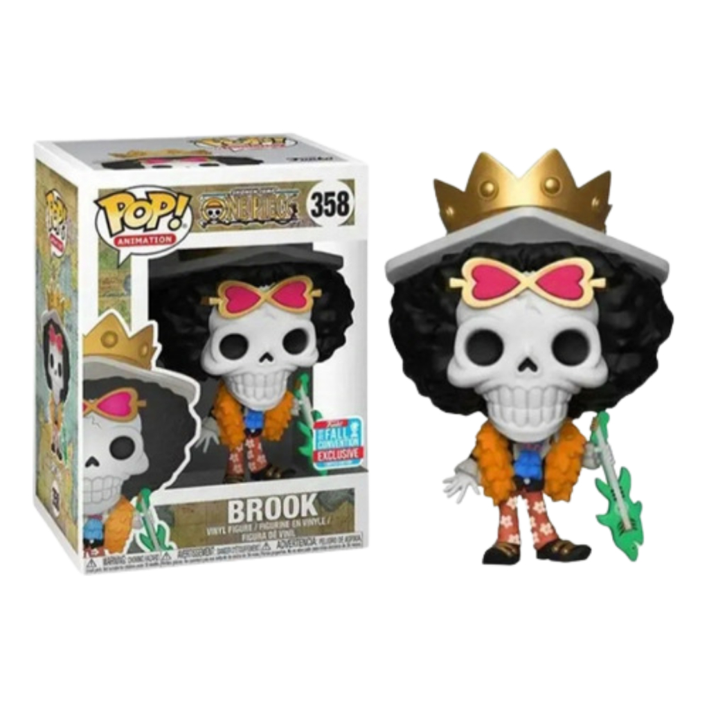 Personagem Funko Pop anime One Piece Brook colecionável Action Figure ...