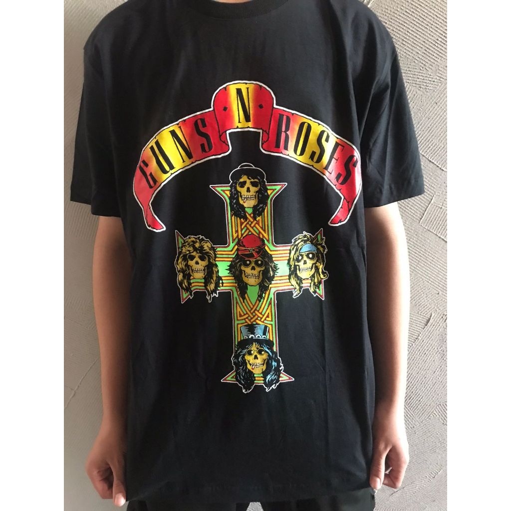 GUNS N' ROSES WORLD TOUR 2022 Tシャツ XL 新品 Camiseta Guns N' Roses World Tour 2022 live shows oficial original