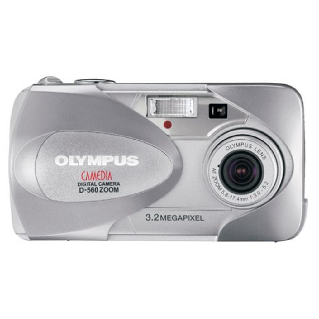 Câmera digital Olympus Camedia D-560 Zoom 3.2 MP 3X | Shopee Brasil