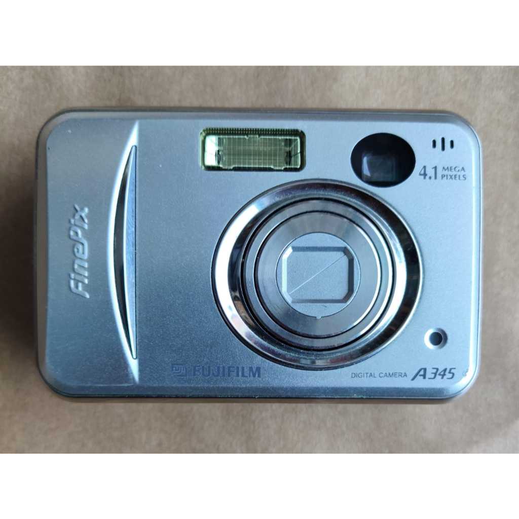 Câmera Digital Fujifilm Finepix Série A A345 4.1mp 3X- Prata veja
