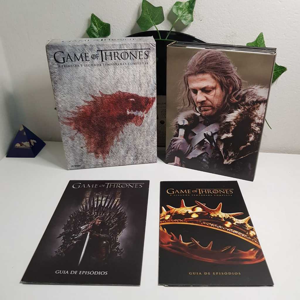 Box Dvd - Game Of Thrones - 1ª e 2ª Temporadas Completas | Shopee Brasil