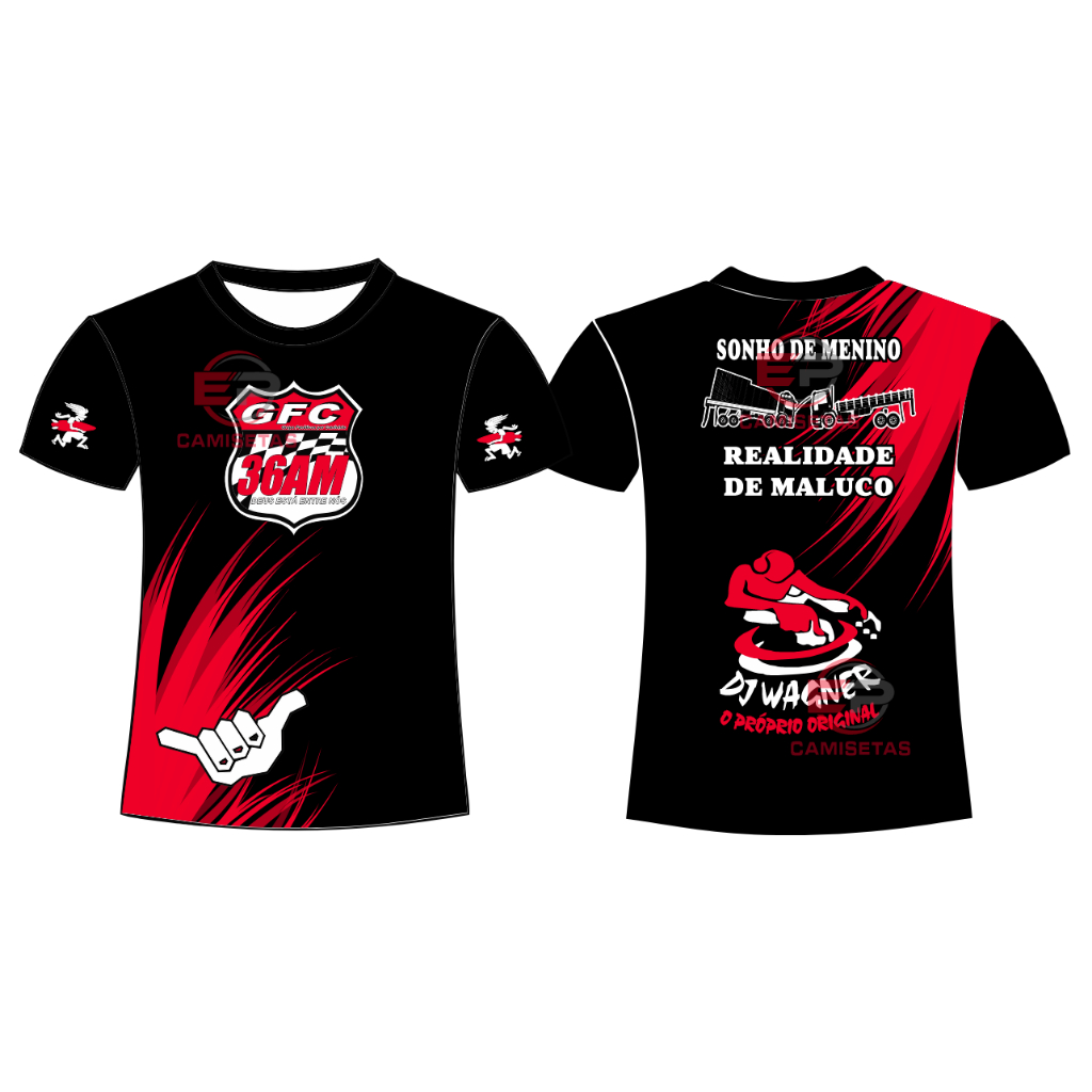 Camiseta Camisa Flogueiro Fanáticos Por Caminhão