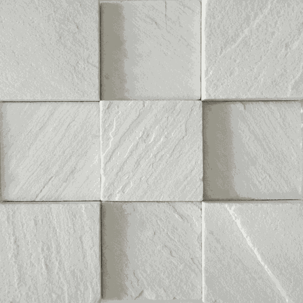 Mosaico São Thomé Branco 30x30 revestimento de parede externa/interna