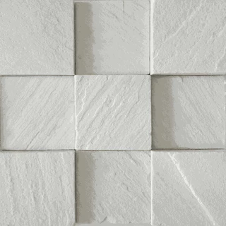 Mosaico São Thomé Branco 30x30 revestimento de parede externa/interna