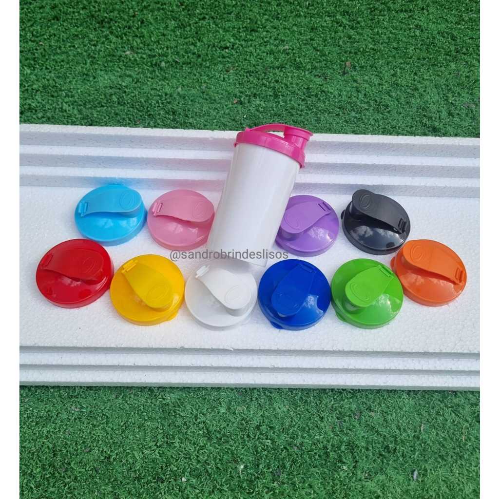 Kit 30 - Copo Short Drink 200ml BRANCO com tampa flip (shake) | Shopee ...