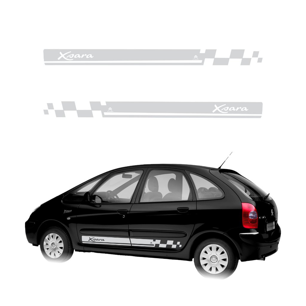 Kit 02 Adesivos Laterais Faixas Xsara Picasso