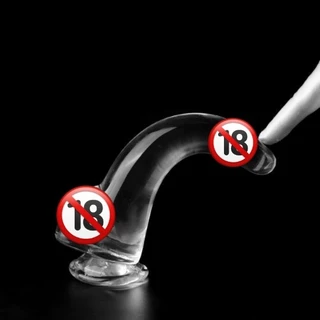 Plugue anal de silicone TPE transparente Tamanho: 3,5*15 cm Peso: 150g