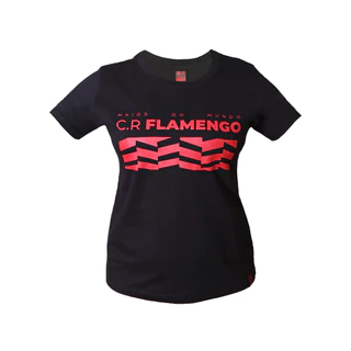 CAMISA FLAMENGO FEMININA CRF 2024 (PRETA)