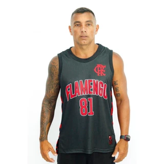 REGATA BASQUETE FLAMENGO 1981 (PRETA)