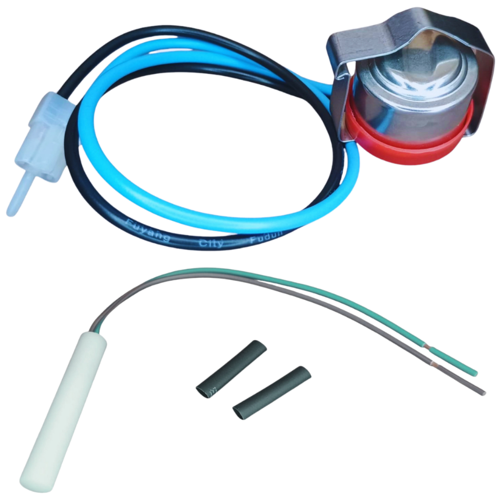 SENSOR CAMPO 10K + BIMETAL DEGELO GELADEIRA BRASTEMP BRM44B 326005854 ...