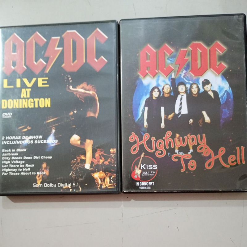 DVDS AC|DC | Shopee Brasil