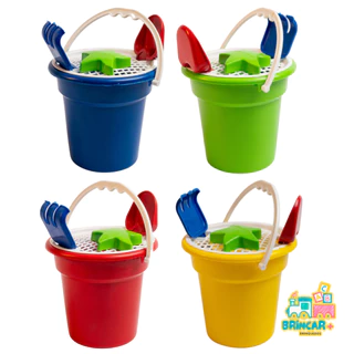 Kit 20 Brinquedo De Praia Infantil Baldinho Lembrancinha Aniversario em Oferta na Shopee