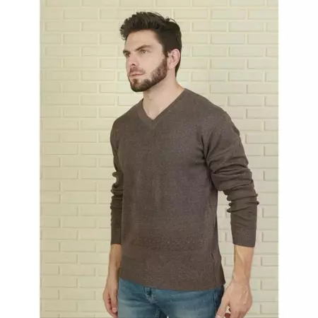 Suéter Blusa Frio Masculina Inverno Gola V alta qualidade