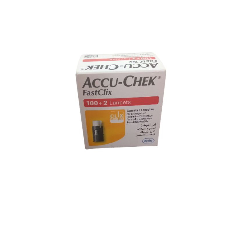 Accu-Chek FastClix 100+2 Lancets | Shopee Brasil