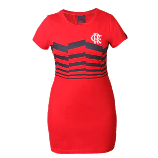 VESTIDO FLAMENGO (VERMELHO)