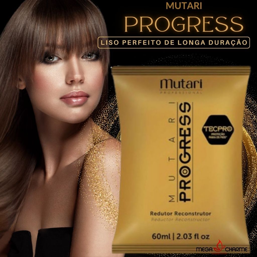 Progressiva Reconstrutora Sachê 60ml - MUTARI | Shopee Brasil