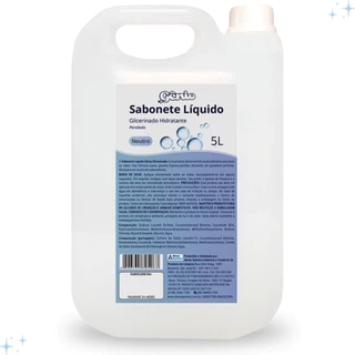 Sabonete Liquido Neutro 5 Litros C/ Hidratante Sem fragrância