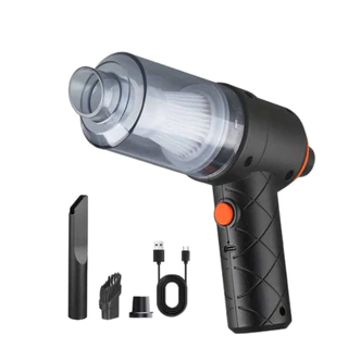Mini Aspirador Pó E Soprador USB Portátil Linha Premium Casa Automotivo -Alta Potência Multifuncional 2 Em 1