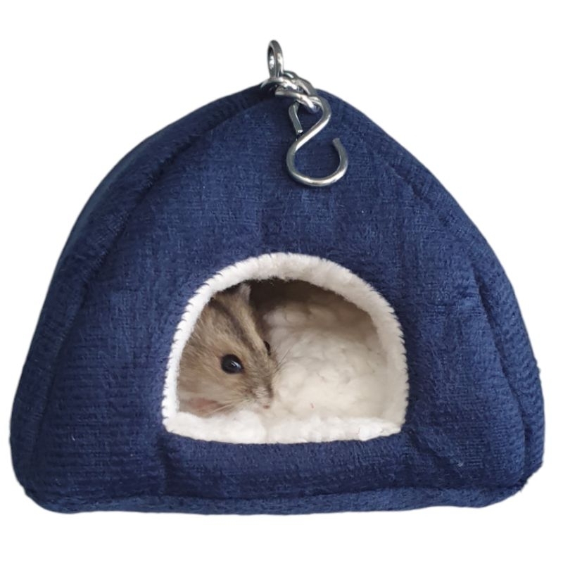 Toca Casinha Caminha Hamster Anão Russo 12cm – Pelúcia Quentinha, Conforto Premium – Produto Premium Pet Caprioli Shop