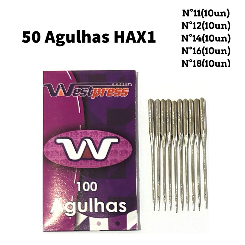 Aghi Jeans Da 100 Per Macchina Da Cucire, EcoPack Da 5 Aghi - Foto 3