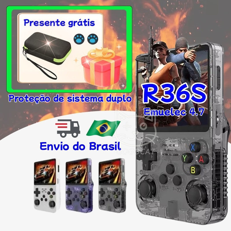 Pour Sac De Rangement De Jeu R36s R35S Console De Jeu Sac De