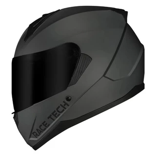 CAPACETE EXCLUSIVO RACE TECH SECTOR TITANIUM CINZA PROMOÇÃO VISEIRA CRISTAL + BRINDE