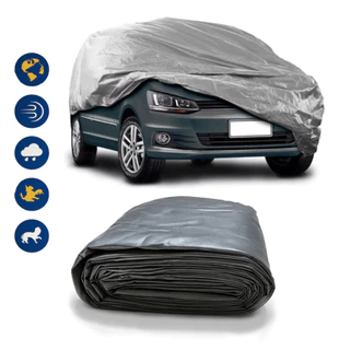 Capa Impermeável para Carro Plástica Proteção Contra Sol, Chuva e Poeira em Oferta na Shopee