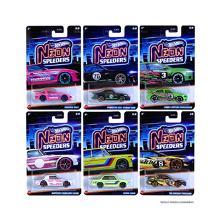 Hot Wheels Neon Speeders 10台セット Hot Wheels - Neon Speeders