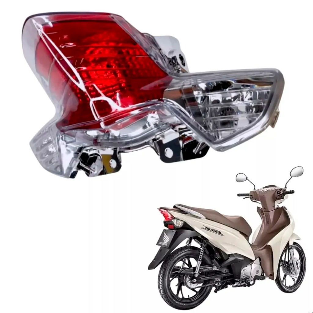 Lanterna Traseira Biz 125 Biz 110 2018 2019 2020 2021 2022 2023 2024 ...