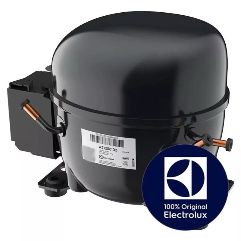 COMPRESSOR 1/3+ R134 EL100H PARA GELADEIRA ELECTROLUX ORIGINAL DF80 ...