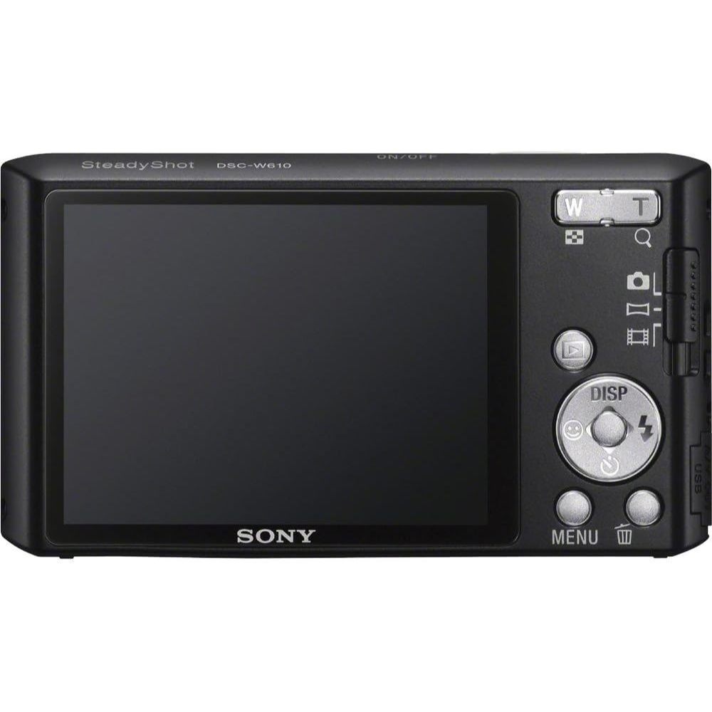 SONY Cyber-shot DSC-W610デジタルカメラ2405 Câmera digital Sony Cyber-shot DSC-W610 de 14,1 MP 4X Com Bateria+