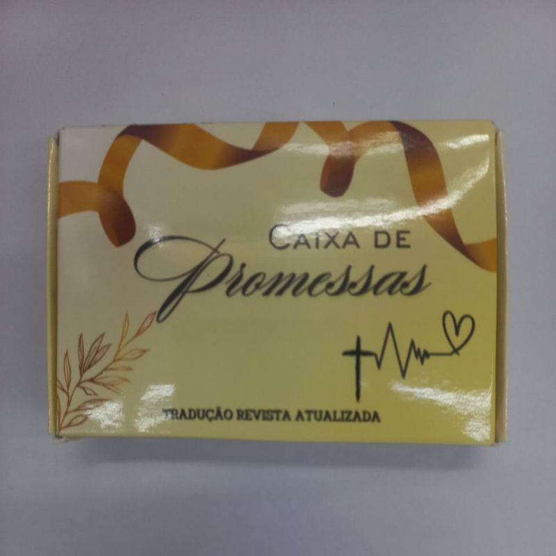 caixa de promessas caixinha de promessas salmos versículos bíblicos ...