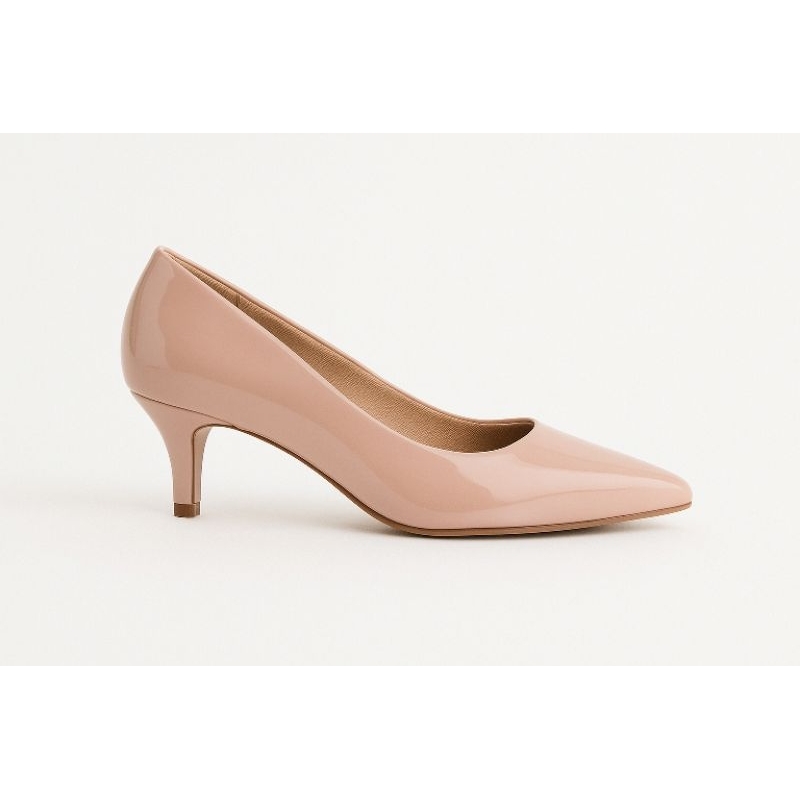 Scarpin Nude Salto Nude Baixo Sapato Bege Baixo 6cm Envio R pido 