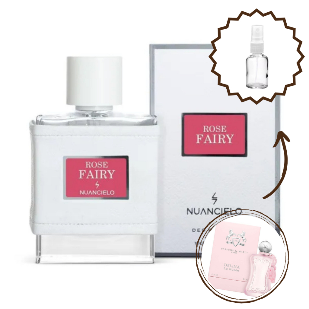 香水Nuancielo Rose Fairy 新品 ROSE FAIRY - Nuancielo Perfume Feminino | Shopee Brasil